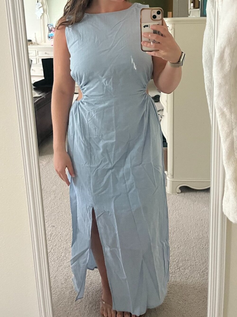 Blue Long Sundress